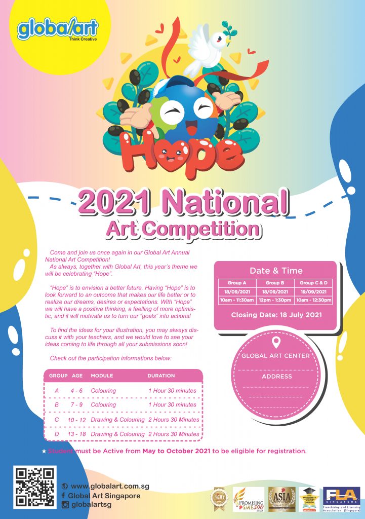 National Art Competition 2021 Best Art Classes Singapore (SG) Get